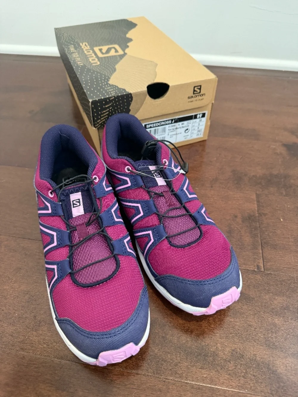 New Salomon Girls Trail Runners
